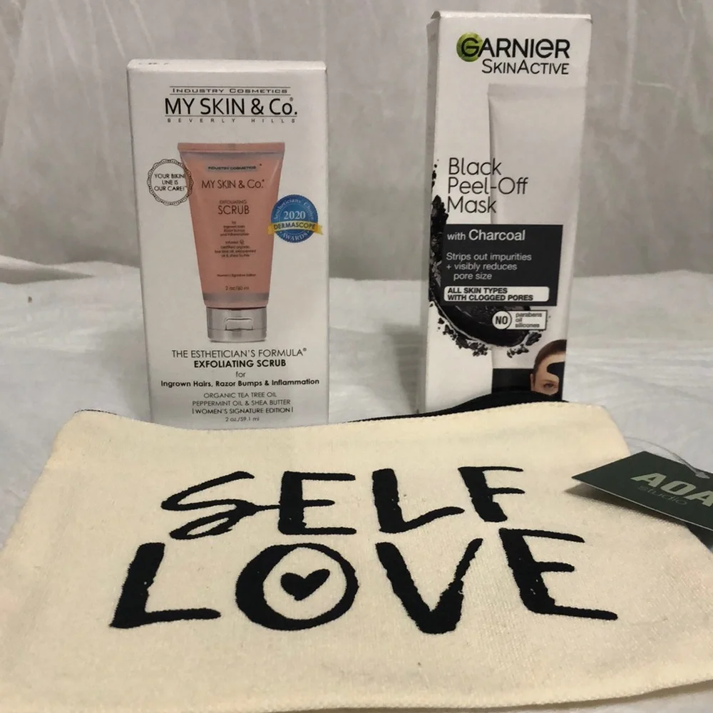 Garnier Skincare with My Skin Exfoliating Scrub bundle